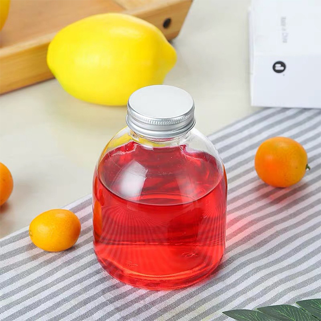 300毫升500毫升玻璃水果葡萄酒瓶带盖子