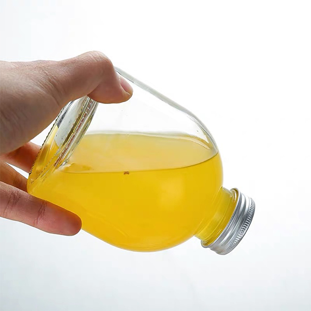 300毫升500毫升玻璃水果葡萄酒瓶带盖子